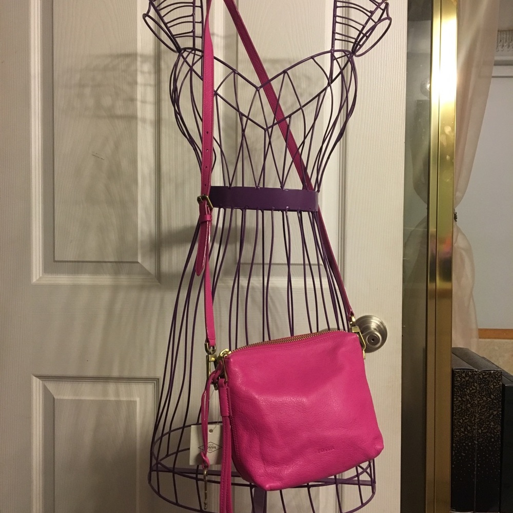 Pink Fossil Purse